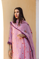 Amaira Purple Straight Kurta Set