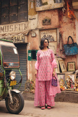 Fiza Pink Straight Set