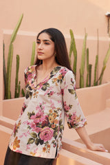 Fida Cream  Top