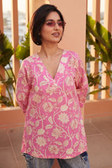 Fida Light Pink  Top
