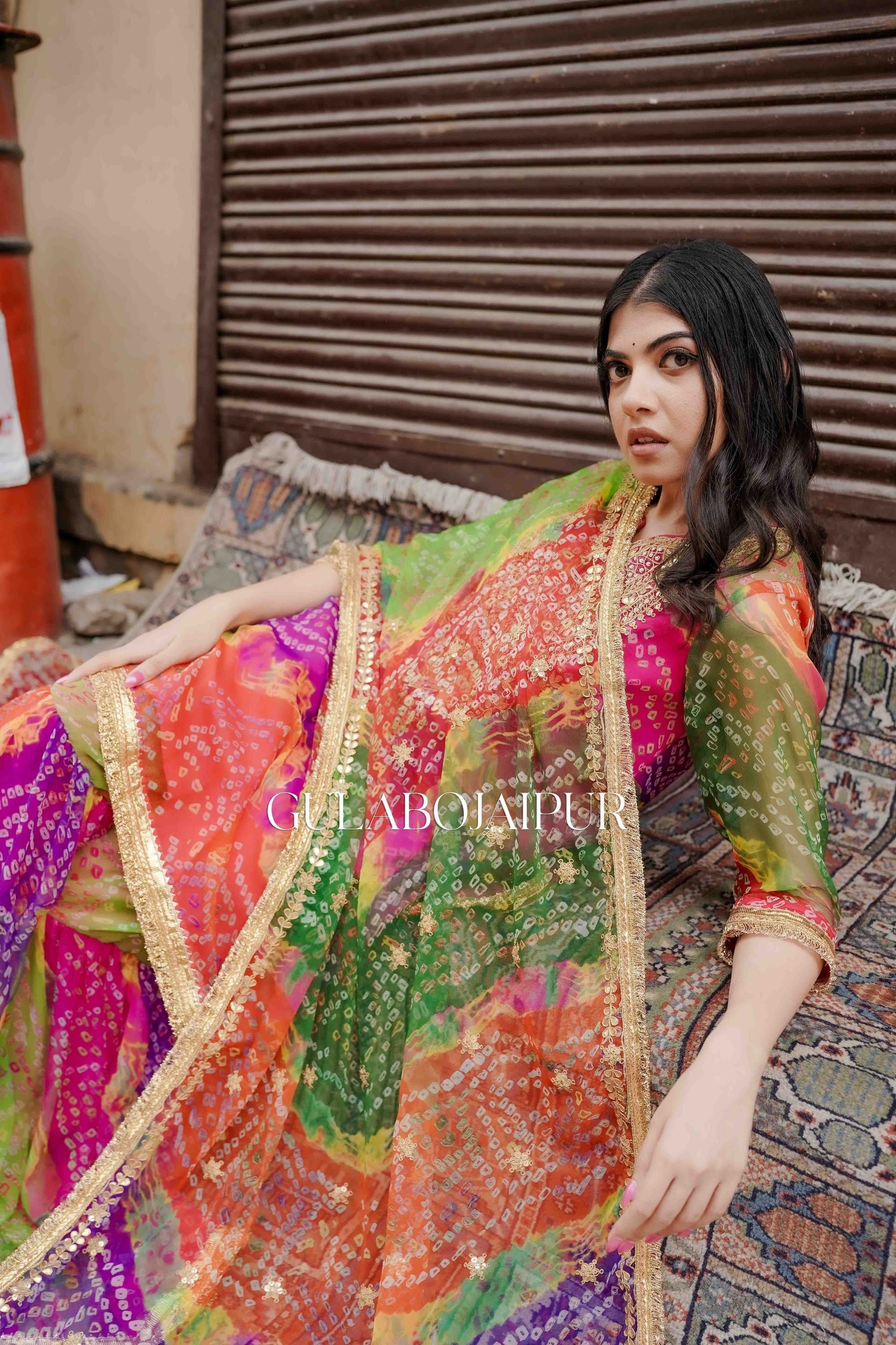 Qala Pink Sharara Set
