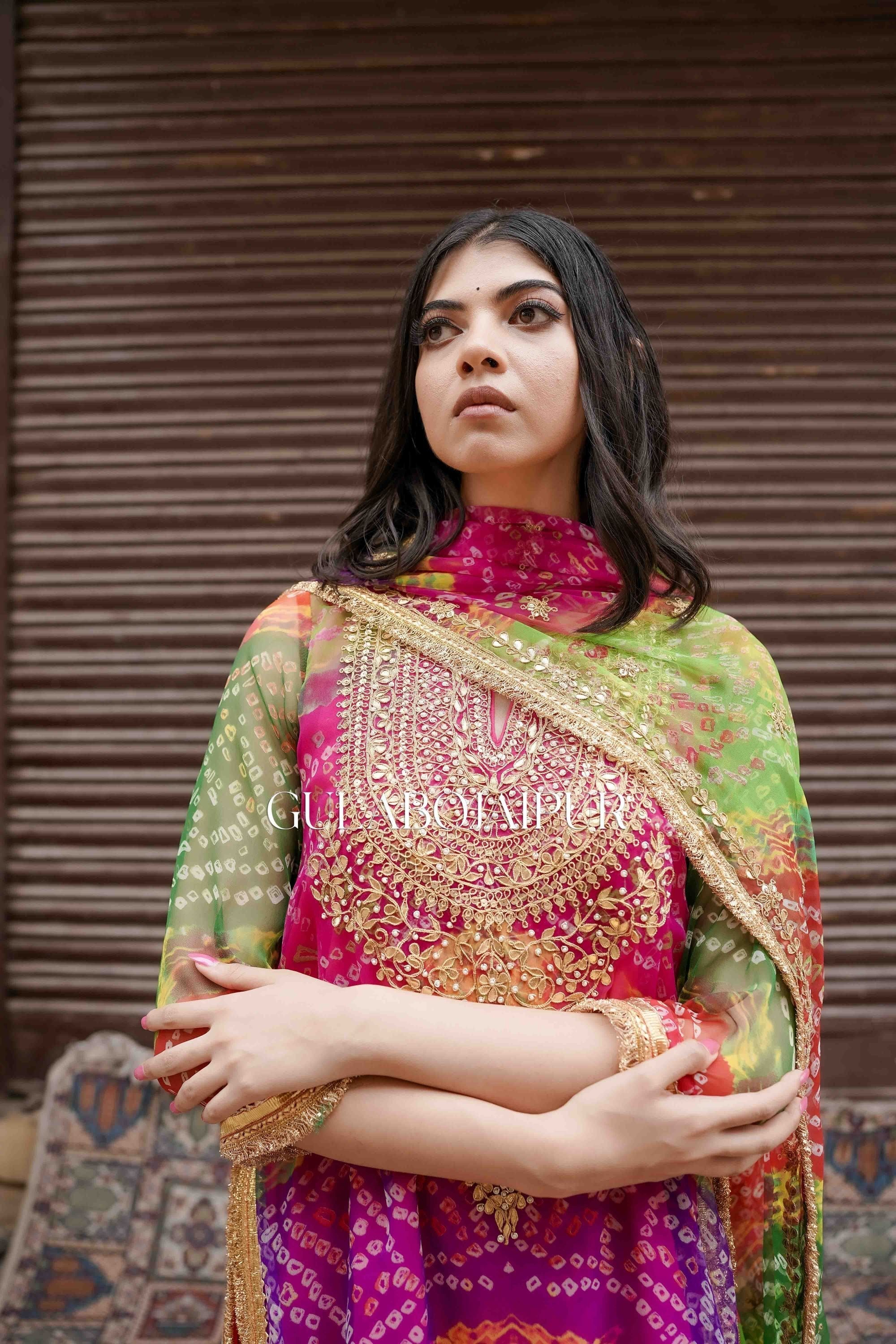 Qala Pink Sharara Set