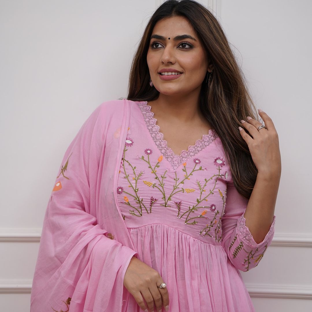 Biba Beautiful Embroidery And Sequence Work Set For Women